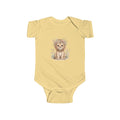 Babella™ Safari Floral Lion Baby Bodysuit