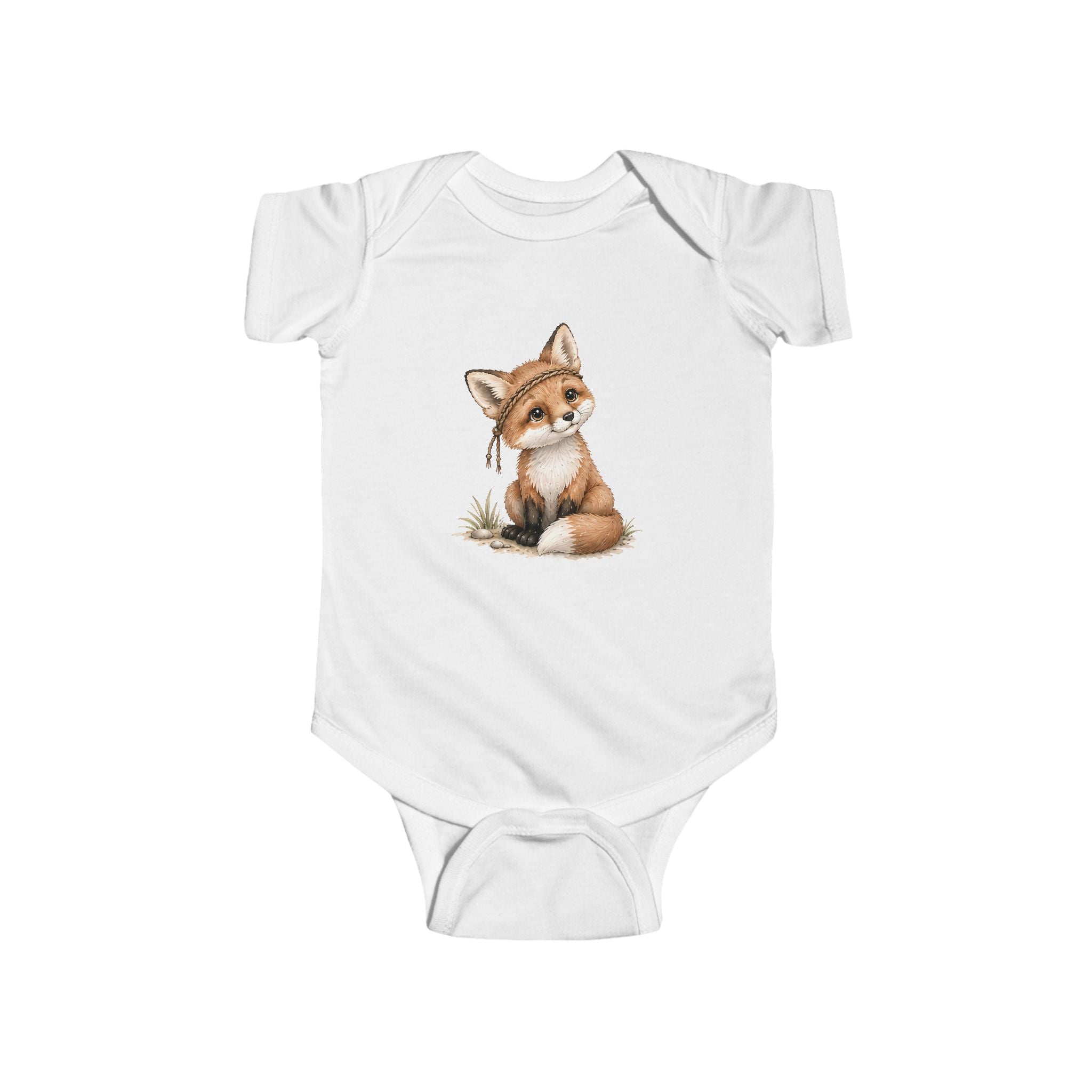 Babella™ Safari Explorer Fox Baby Bodysuit