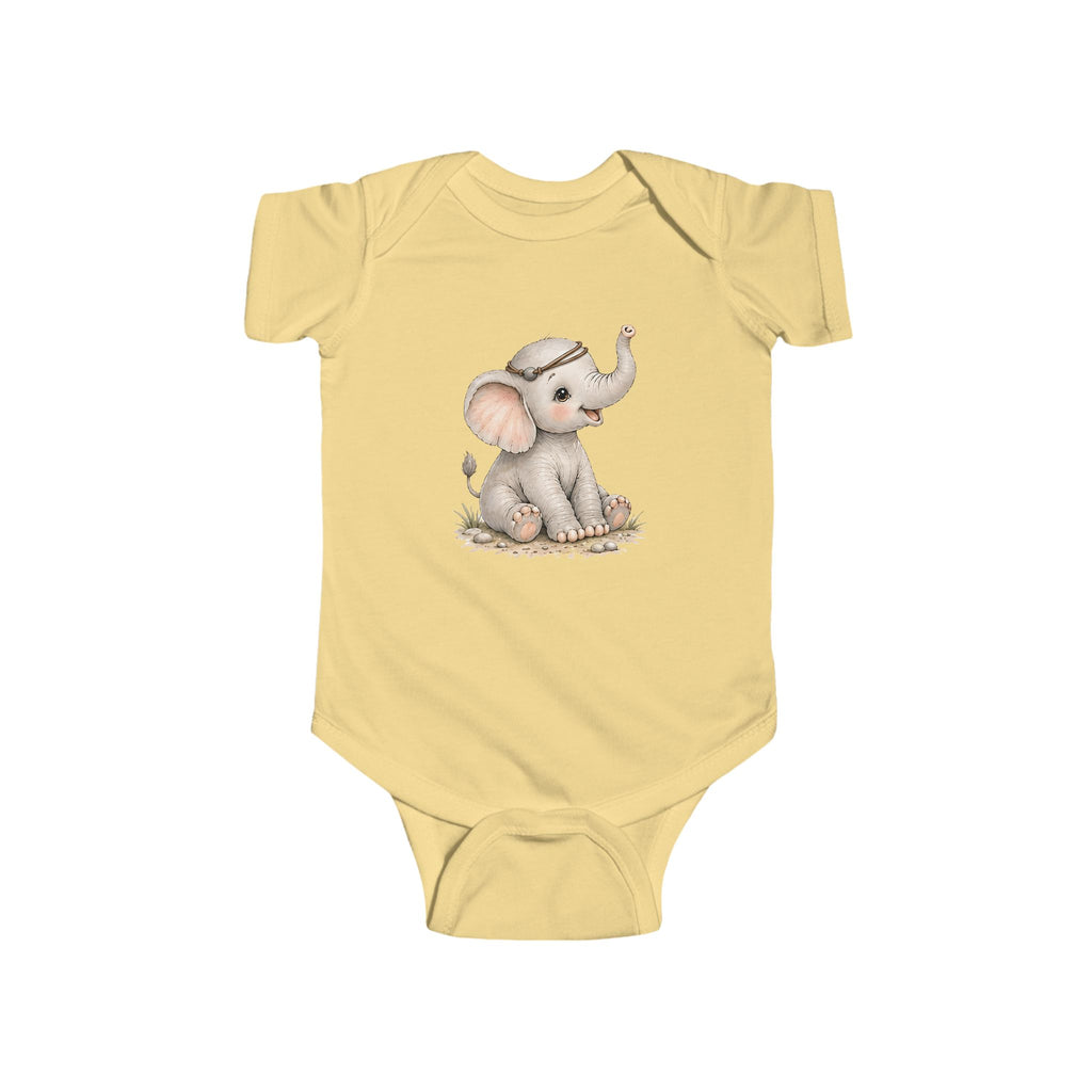 Babella™ Safari Explorer Elephant Baby Bodysuit