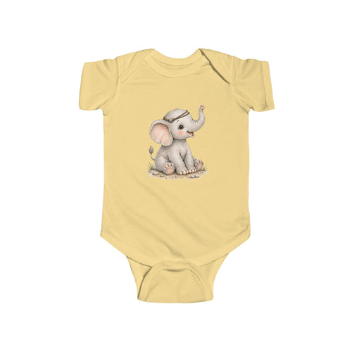 Babella™ Safari Explorer Elephant Baby Bodysuit