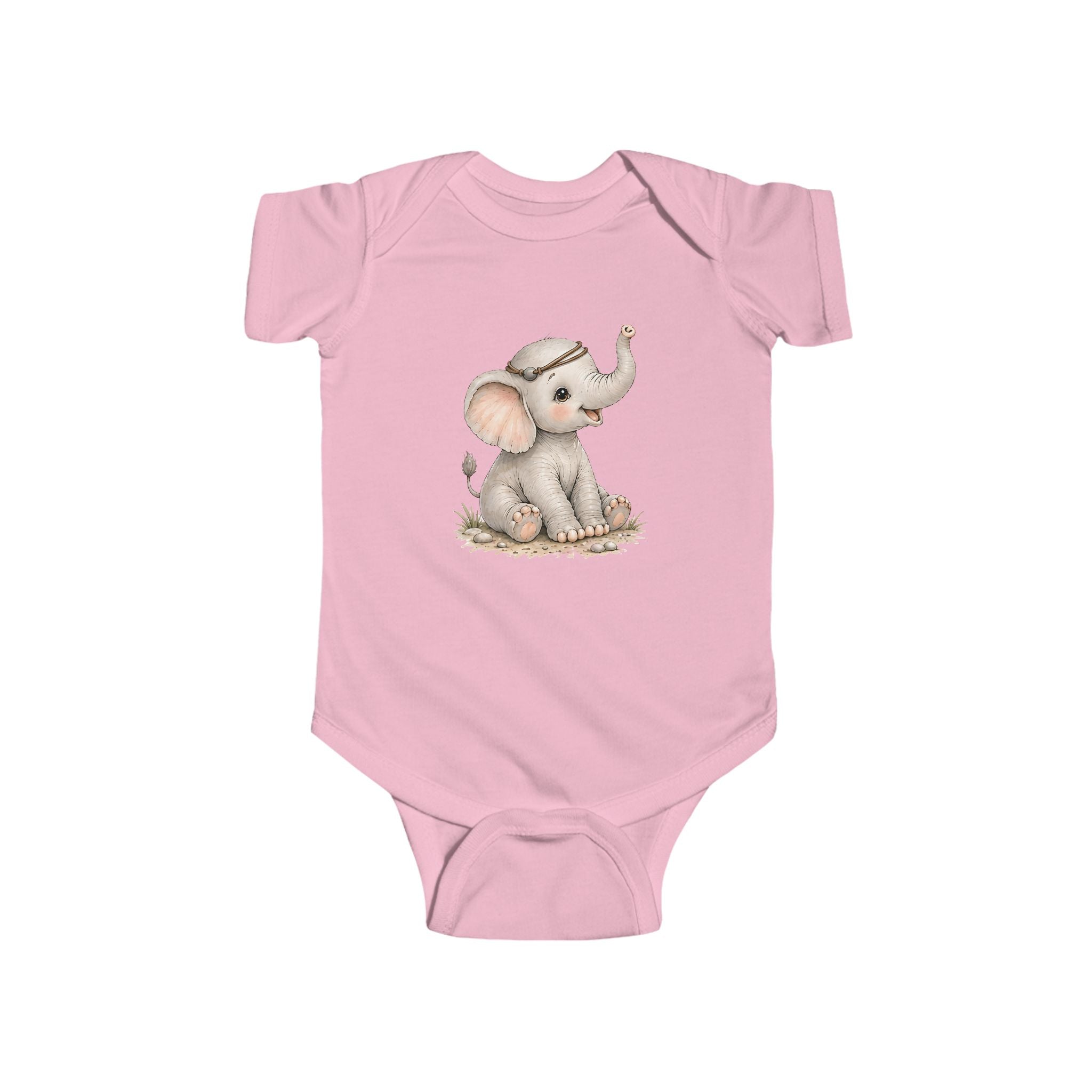 Babella™ Safari Explorer Elephant Baby Bodysuit