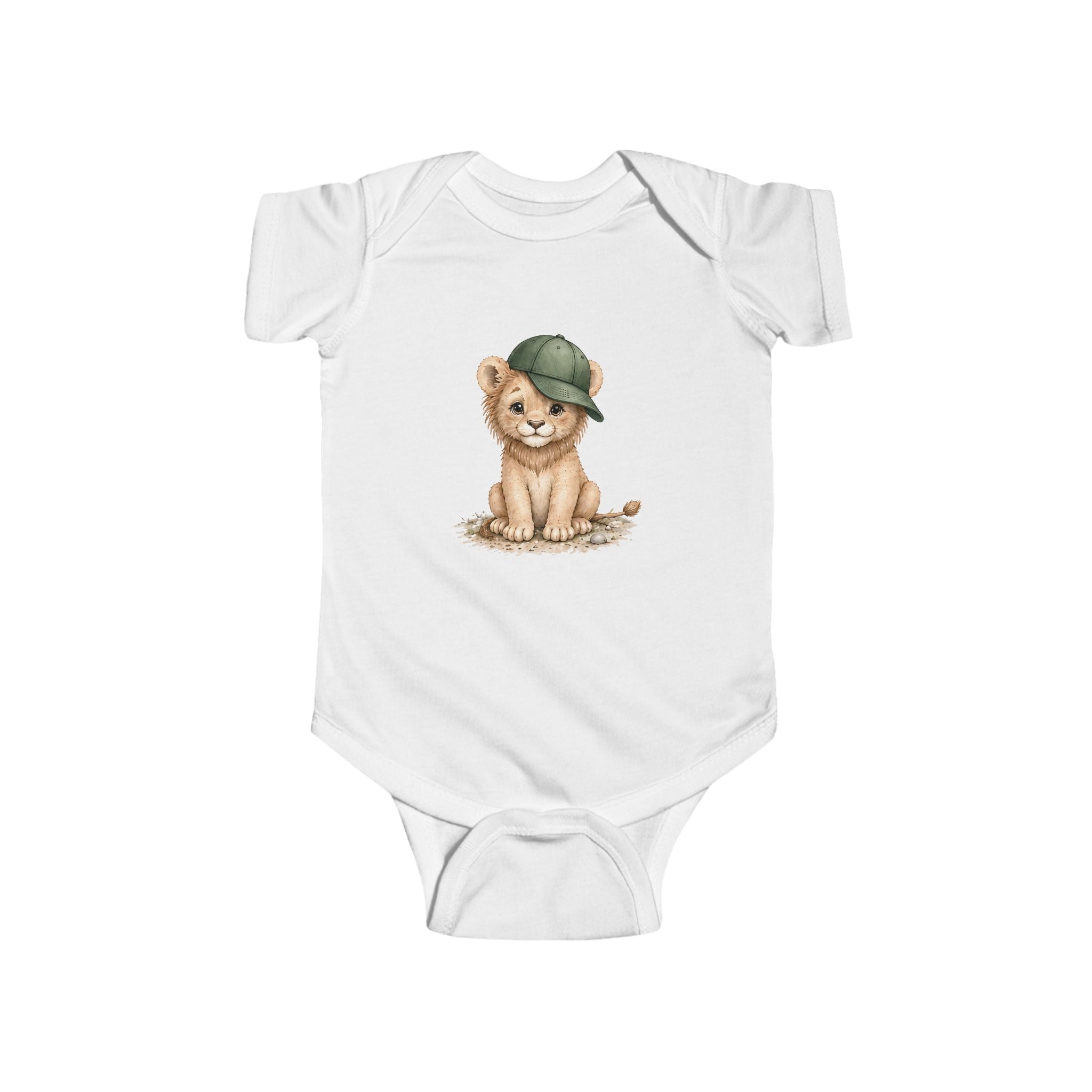 Babella™ Safari Explorer Lion Baby Bodysuit