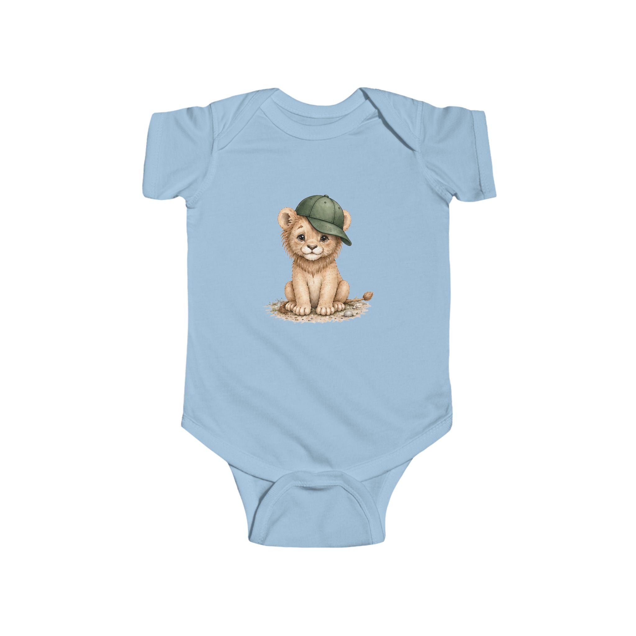 Babella™ Safari Explorer Lion Baby Bodysuit