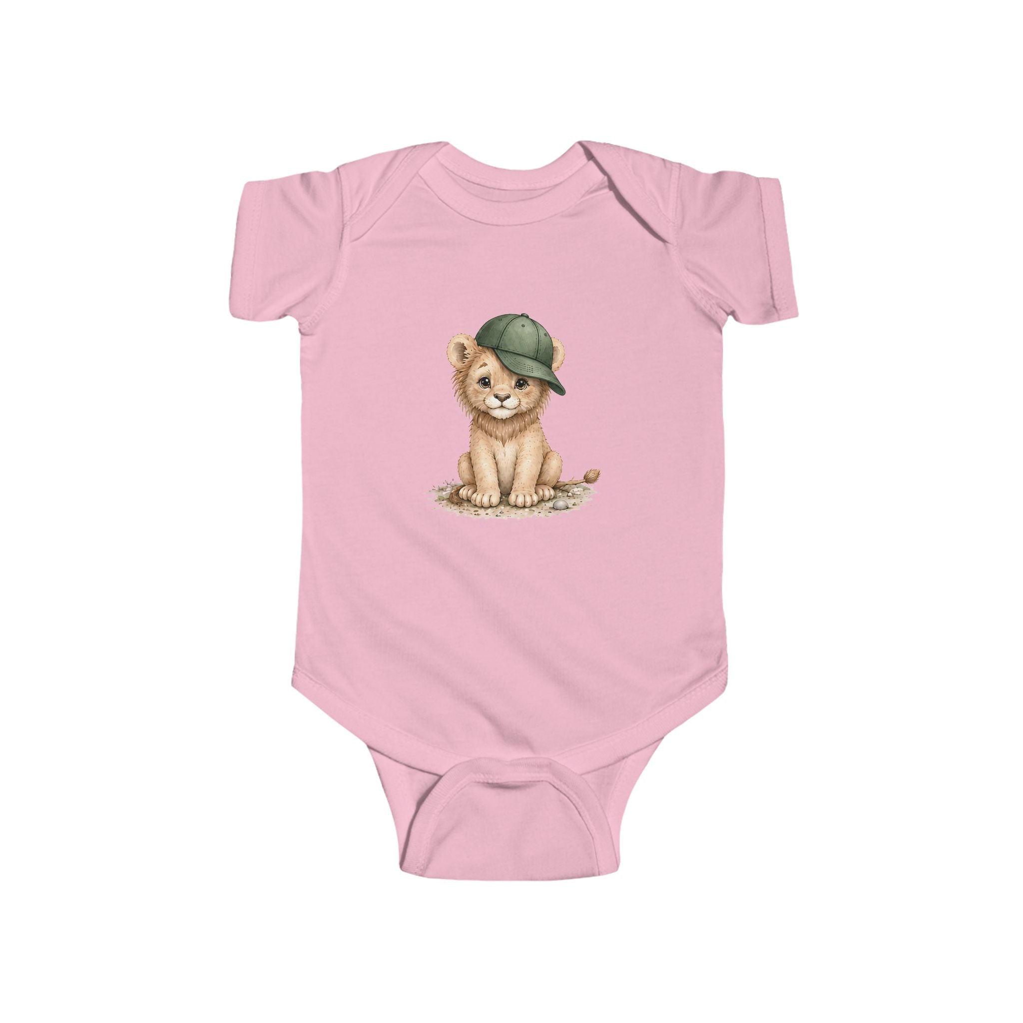 Babella™ Safari Explorer Lion Baby Bodysuit