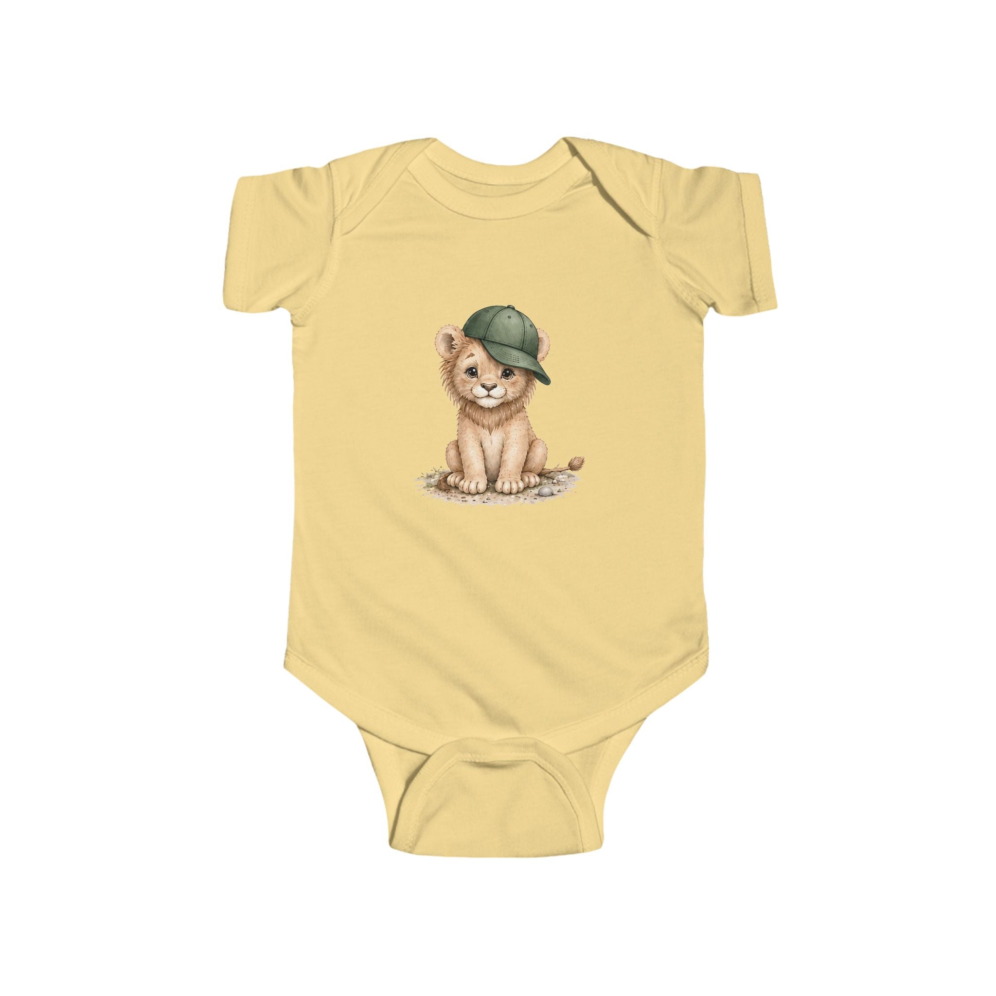 Babella™ Safari Explorer Lion Baby Bodysuit