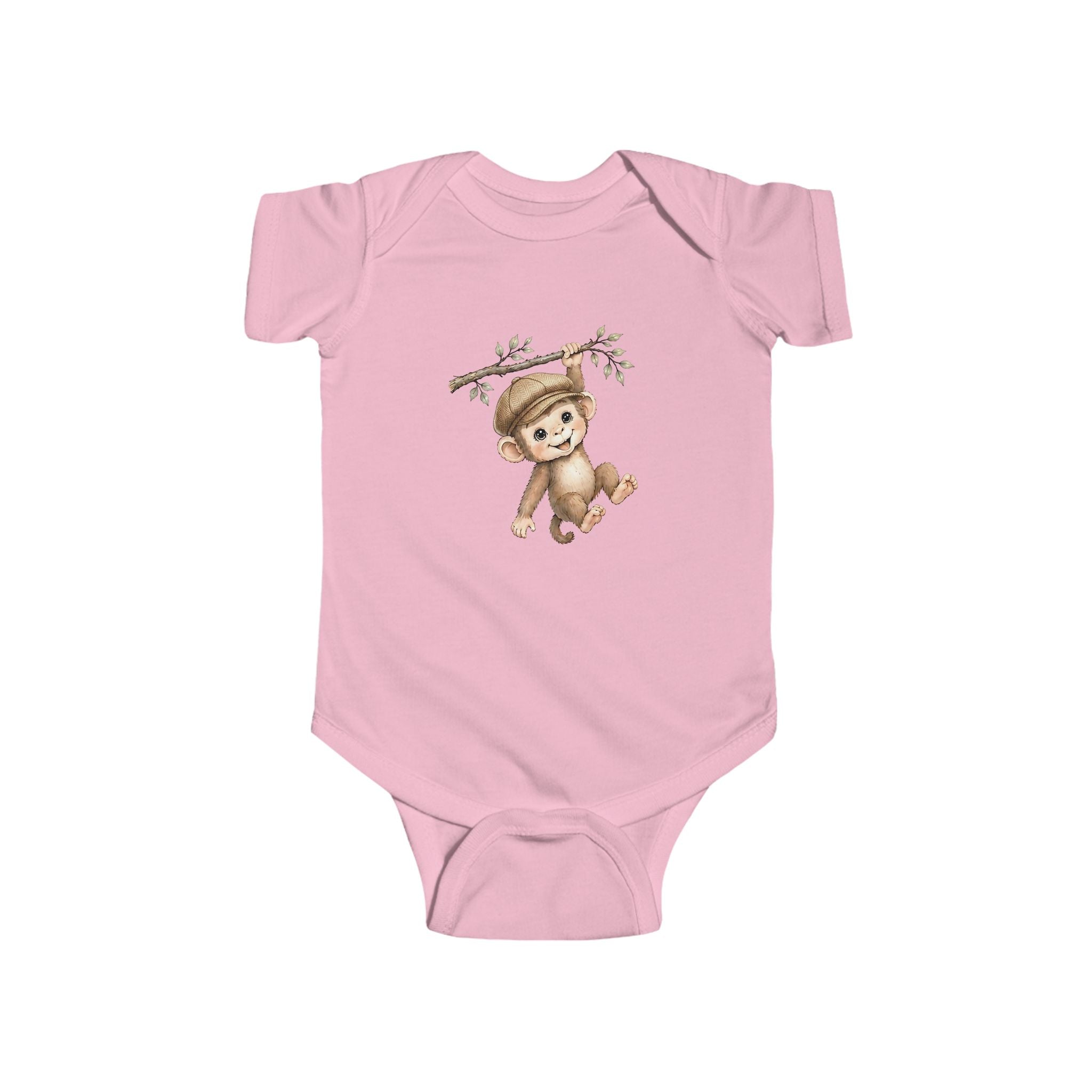 Babella™ Safari Explorer Monkey Baby Bodysuit