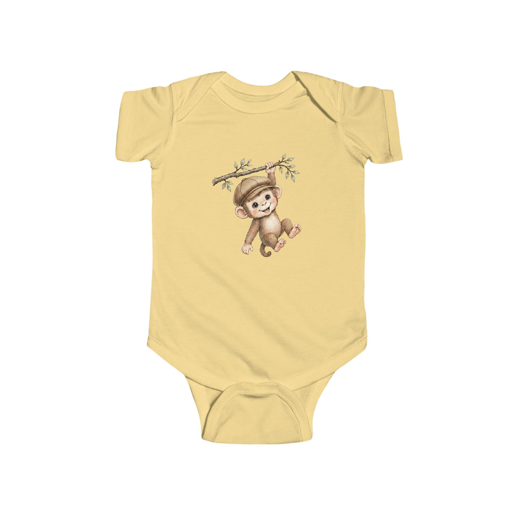 Babella™ Safari Explorer Monkey Baby Bodysuit