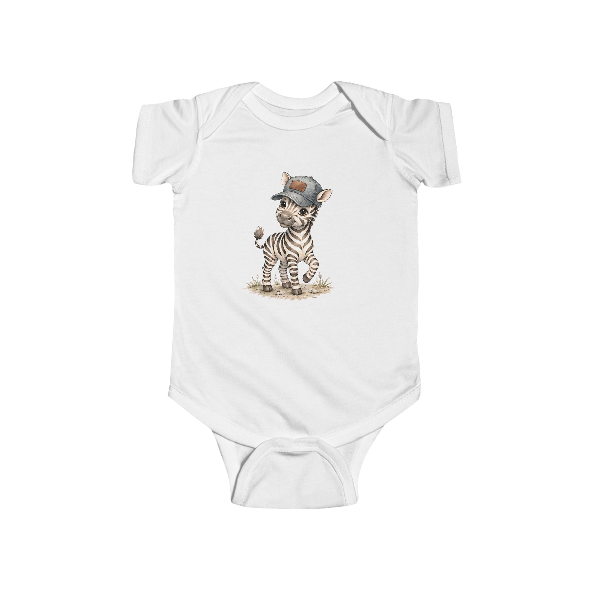 Babella™ Safari Explorer Zebra Baby Bodysuit