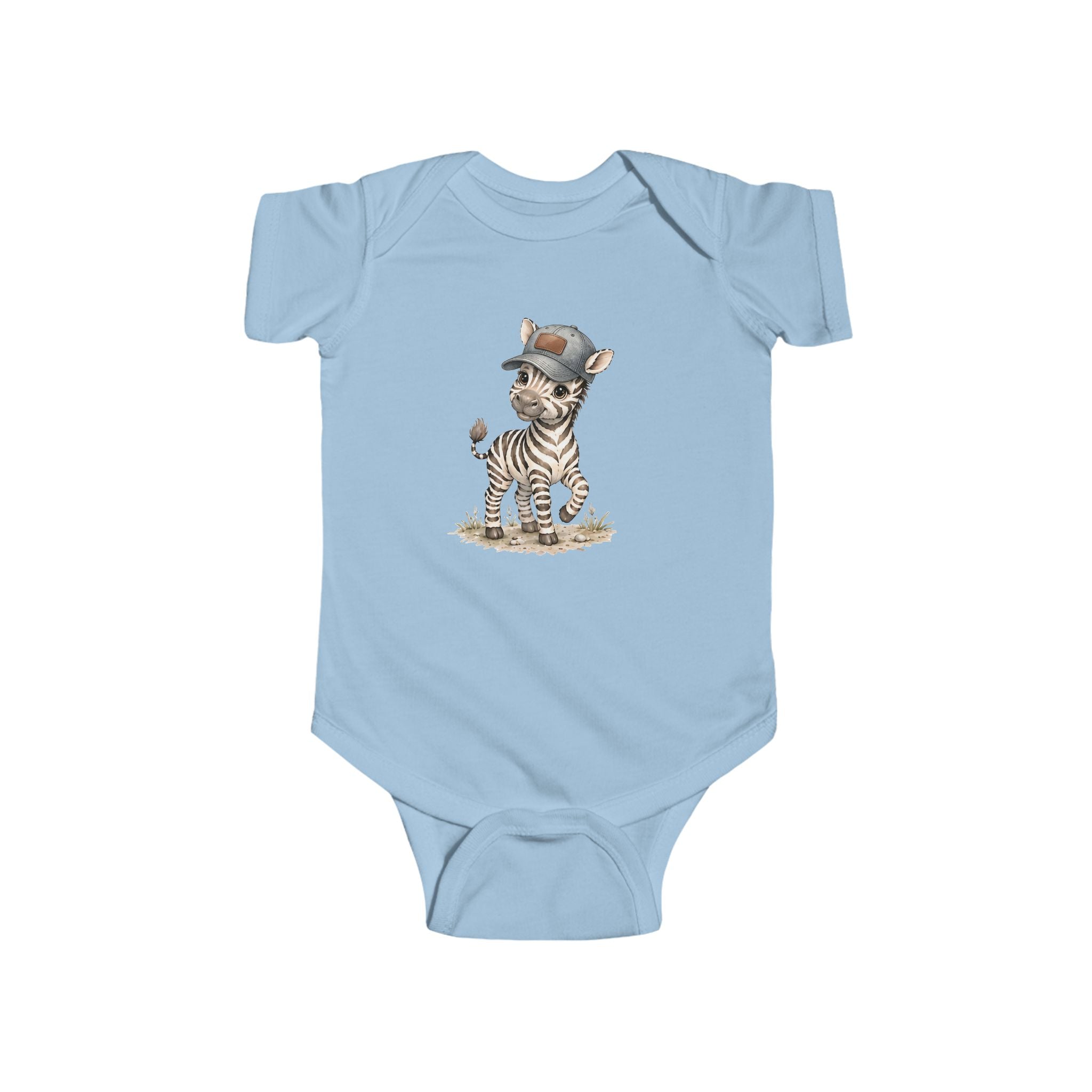 Babella™ Safari Explorer Zebra Baby Bodysuit