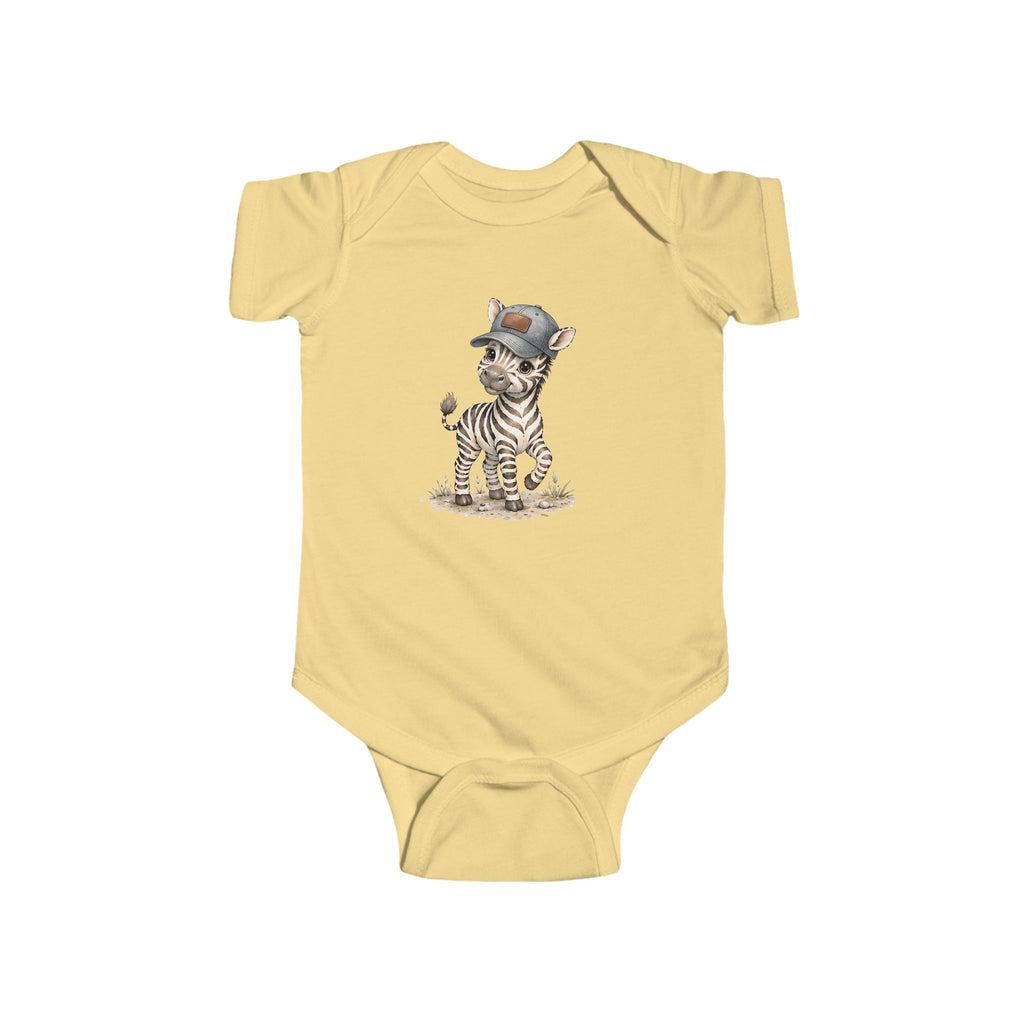 Babella™ Safari Explorer Zebra Baby Bodysuit