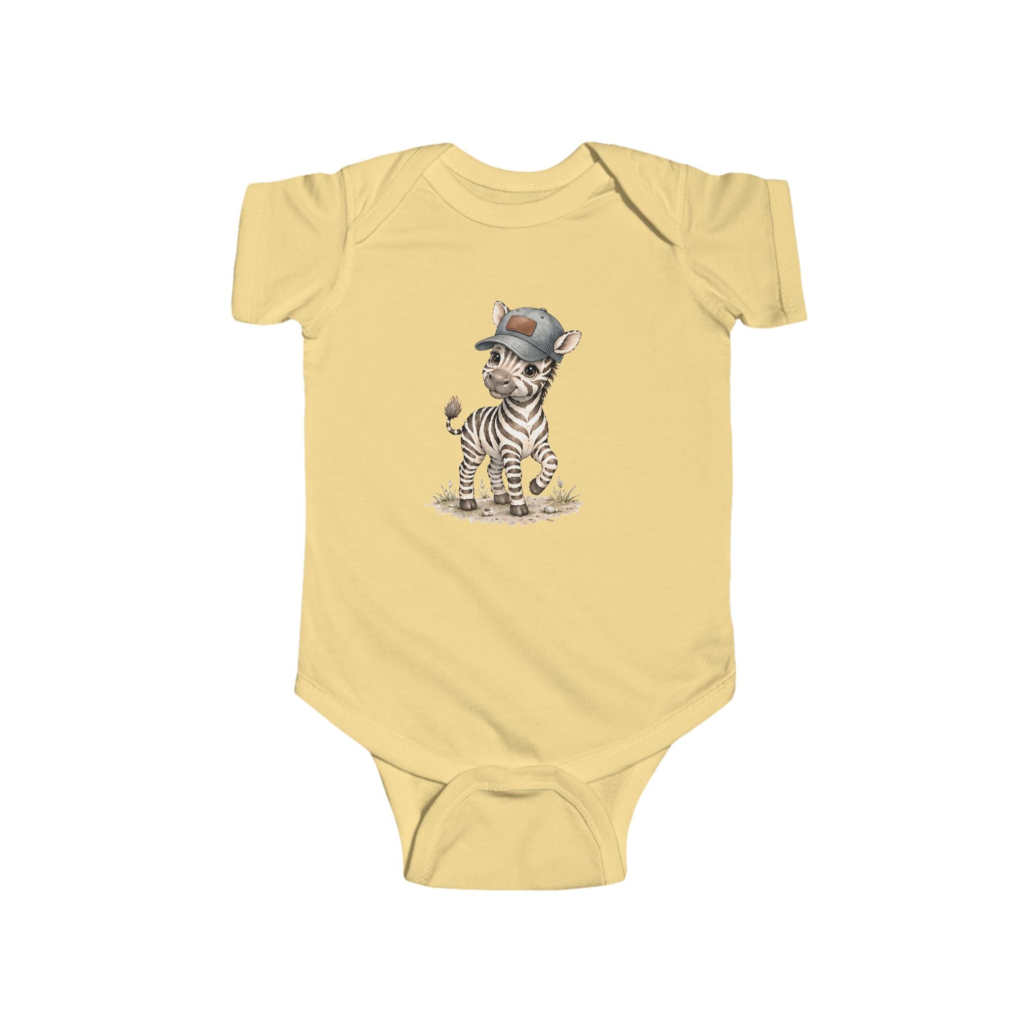 Babella™ Safari Explorer Zebra Baby Bodysuit
